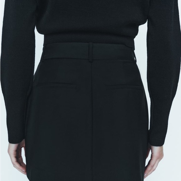 Zara wool blend mini skirt - Picture 3 of 7